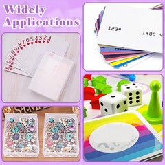 18 Pack Clear Playing Card Cases, 3.7 X 2.7 X 0.9 in Plastic Deck Box with Snap