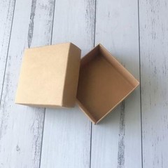 100x Base & Lid 2pcs Kraft Paper Favor Box Necklace Jewelry Soap Packaging Box