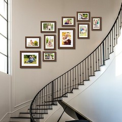 Picture Frames Set of 10, Collage Picture Frames for 8×10, 5×7, 4×6 Photos Re…