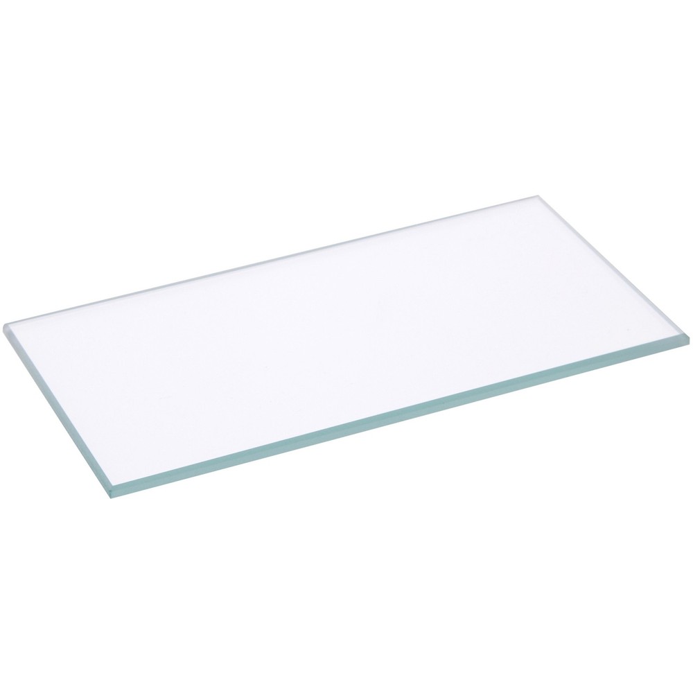 Plymor 2″ x 4″ Rectangle, 3mm Thick Non-Beveled Clear Glass