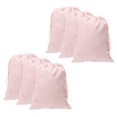 10pcs Velvet Gift Bags 7.9″ x 9.8″ Drawstring Jewelry Pouches, Pink