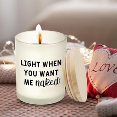 Gifts for Him 2.8 inches in diameter and 3.6 height, Frosted White