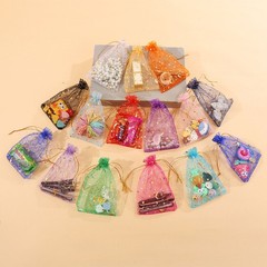 Star And Moon Organza Bags Jewellery Pouch Gift Bags Candy Packaging Bag 6 Sizes