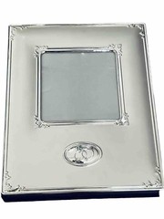 Royal Limited Wedding Album Keepsake Box Silver Tone Cherry Wood Bridal Gift NIB