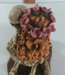 Love Never Dies Summit Collection Skulls Wedding Cake Topper ’97 WUI