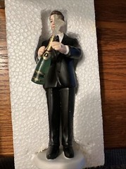 Weddingstar Victorious Groom w/ Champagne Bottle Figurine Wedding Cake Topper
