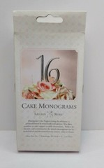 NIB Lillian Rose Cake Topper Monogram «9», 5.5 inches
