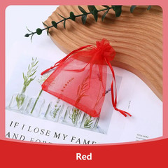 100Pcs/Lot 7X9 9X12 10X15 13X18Cm Organza Bags Jewelry Bag Wedding Party Decorat
