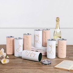 Bride Tribe Gifts Set of 4 Cups Bachelorette Party Favors Wedding Gifts for B…