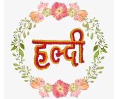 Haldi mehndi decoration items for marriage Board 2 pices set Size- 1.5Ft x 1Ft