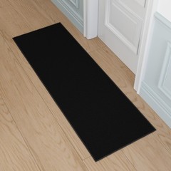 Ottomanson Hallway Runner Rug 22 X 6 Non Slip Solid Area Rugs Easy To Clean