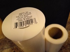 2 Spools Darice Tulle Size: 9″ x 50 Yards Size: 6″ x 30+ Yards 100% Nylon Ivory