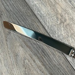 Vintage Sheffield Serrated Cake Knife Sterling Silver Handle Wedding Bread Knife