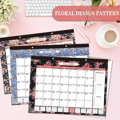 Lateefah Desk Calendar 2025, Large 12» x 17» Desk Calendar 2025-2026, 18 Mo…
