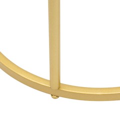 Gold Cylindrical Wedding Flower Stands Pack of 10 35 × 100 cm Centerpieces