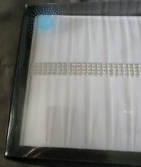 Victoria Lynn Wedding Guest Book with Crystals Pen white 16 Signature Pages NIB