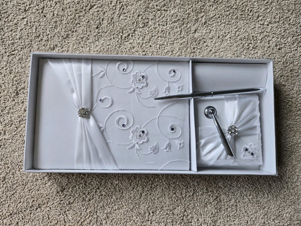 Wedding Guest Book Set