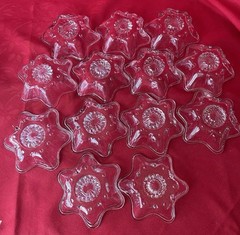 Wedding Decor Candle Holders Star & Round Set of 17