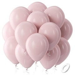 Dusty Pink Balloons Latex Party Balloons – 100 12inch (Normal) 13-pink-j138