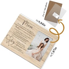 Mother of the Bride Picture Frame – Wedding Gift Mother of the bride from bride