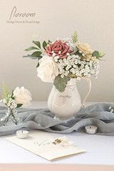 18pcs Artificial Babys Breath Gypsophila Greenery Sprays, Real Touch White
