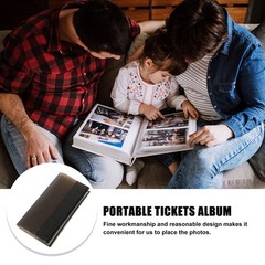 Concert Tickets Collection Keeper Portable Album Holder