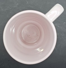 «Let’s Do This Thing» Large Pink Speckled Coffee by MUG for Boston Warehouse