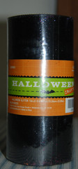 Black Halloween Glitter Tulle – 6″ x 25 Yards – Set of 3 – Craft Supplies