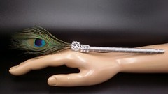 The12 Peacock Feather Pen PartyFAVOR forWeddings,Sweet16, Bridal ,Quinceañera,Bo