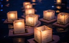 Toner Depot Water Floating Candle Lanterns Outdoor for Gold, Gold