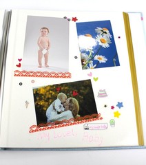 Self-Adhesive Photo Album, Dust-free, glue free and waterproof Scrapbook Albu…