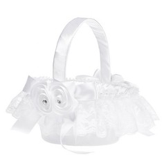 Valentine’s Day Flower Girl Baskets for Wedding Decor Small Floral