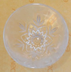 Princess House Lead Crystal Wine Glasses Set of 3 Vintage Fast Ship!