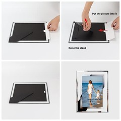 Bulk 5×7 Picture Frames, 12 Packs Silver Photo Frames 5 by 7, 5×7-12 Frames