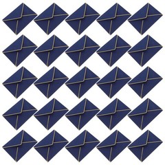 50 Pcs Card Envelopescard Paper Coloured Blank Decorative Invitation