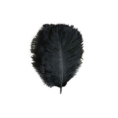 12 pcs 24-26″ long Black Genuine Ostrich FEATHERS Wedding Party Centerpieces