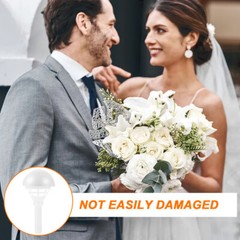 1 Set of Handheld Bouquet Holder DIY Wedding Bouquet Handle DIY Bride Floral