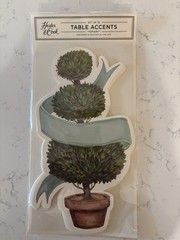 NWT Set of 12 Table Setting/Name Card Topiary Table Accents.
