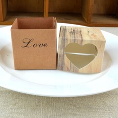 50X Wedding Favor Boxes Kraft Paper Candy Box Wedding Decoration
