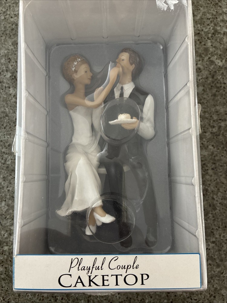 Playful Couple Cake Top