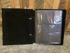 Vintage Pewter Wedding Photo Album. 18 Pages