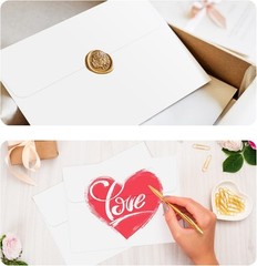ACSTEP 500PACK 5 X 7 Envelopes, White A7 A7(5 1/4 x 7 1/4) 500 PCS,