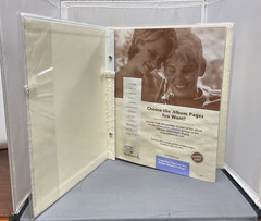 Vintage Hallmark 12×11″ Ivory/Cream Wedding Photo Album – 8 Pages – Sealed NIB