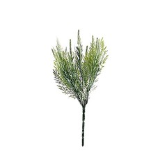 2 Frosted Green 15″ ARTIFICIAL Sagebrush LEAVES Faux Greenery Stems Party Events