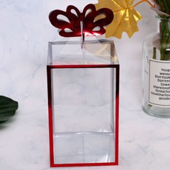 10X Clear PVC Cases Wedding Party Favor Gift Candy Display Boxes Transparent DIY