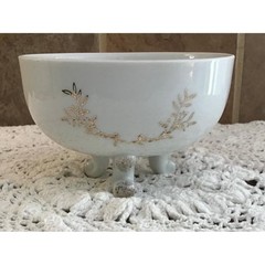 Weddingstar Cake Topper Lefton China Bowl Einsley Gold Tone Knife and Server Set