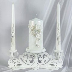 Magik Life Unity Candle Set – 6 Two 10 Taper Burning Unity For Marriage In Usa