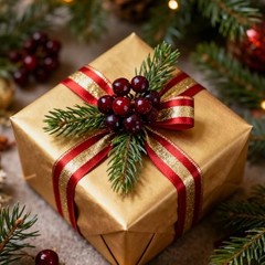 hoyuwak Burgundy Christmas Ornaments – 100 Pcs Artificial Holly Berries on