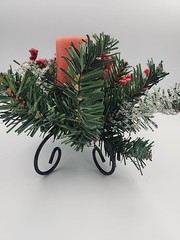 Evergreen LED Christmas Wedding Centerpieces