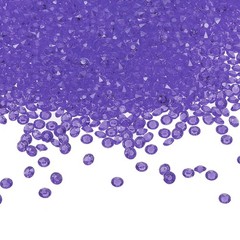 4000 Pcs Acrylic Wedding Table Diamonds 6 mm Crystals Gems Blue/Purple